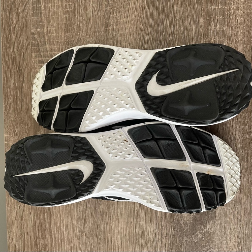 Womens NIKE FI BERMUDA Black/White Golf Trainers Shoe Size 9 - Picture 12 of 14